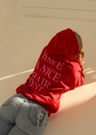 Have a Nice Hair Day Cherry Hoodie