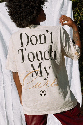 HANHD X Crownhunt Don't Touch My Curls Tee