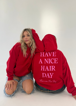 Have a Nice Hair Day Cherry Hoodie